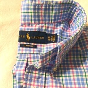 Ralph Lauren Plaid Dress Shirt